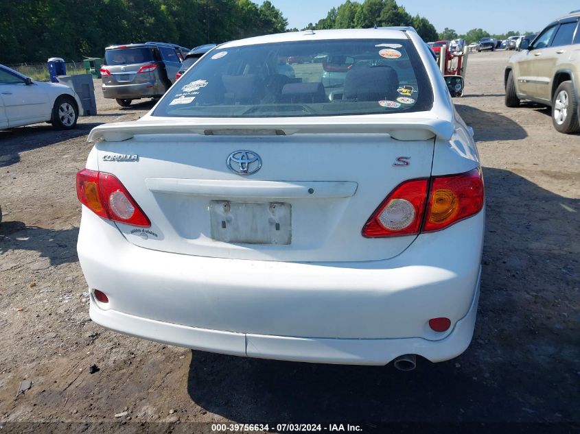 2010 Toyota Corolla S/Le/Xle VIN: 1NXBU4EEXAZ28974 Lot: 39756634
