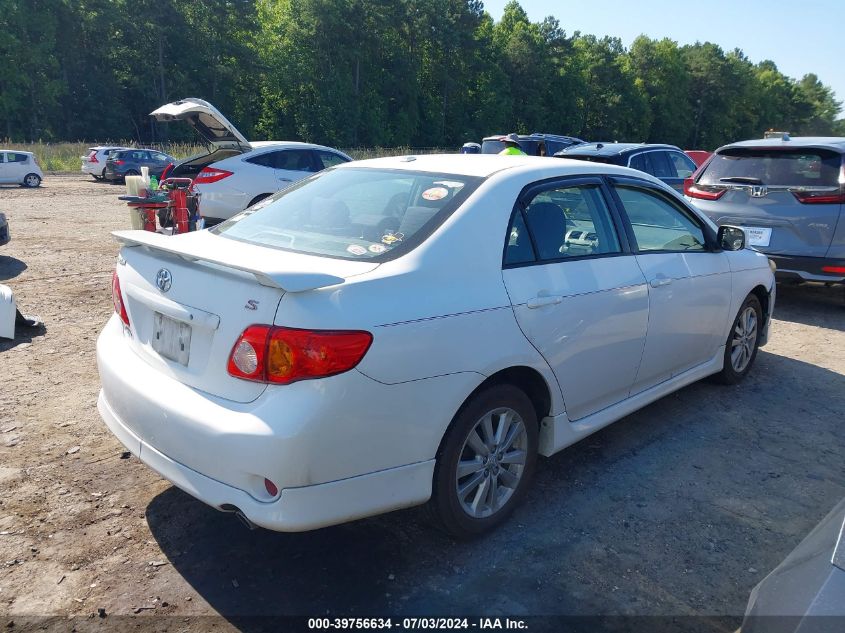 2010 Toyota Corolla S/Le/Xle VIN: 1NXBU4EEXAZ28974 Lot: 39756634