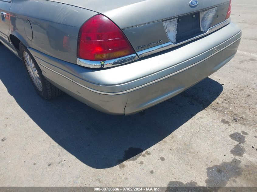 2003 Ford Crown Victoria Lx VIN: 2FAFP74W83X110450 Lot: 39756636