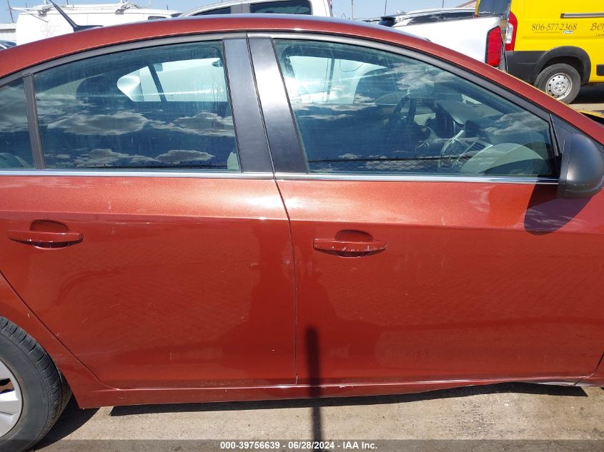 2012 Chevrolet Cruze Ls VIN: 1G1PC5SH7C7201355 Lot: 39756639