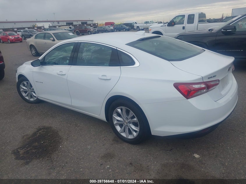 VIN 1G1ZD5ST2NF110674 2022 CHEVROLET MALIBU FWD LT