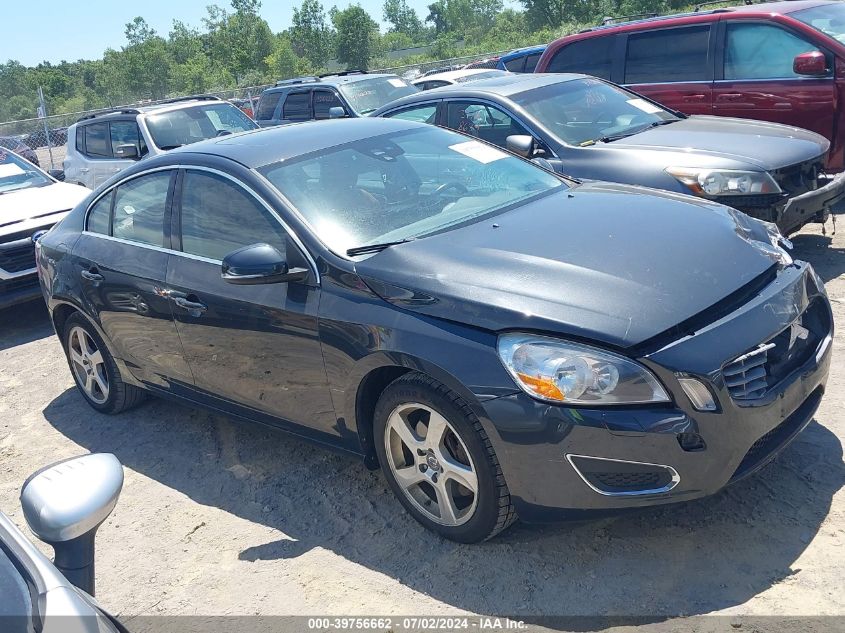 2012 Volvo S60 T5 VIN: YV1622FS3C2134853 Lot: 39756662