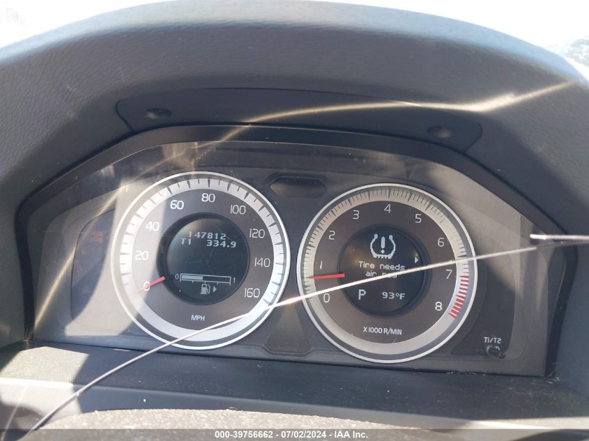 2012 Volvo S60 T5 VIN: YV1622FS3C2134853 Lot: 39756662