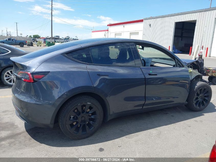 2022 TESLA MODEL Y LONG RANGE DUAL MOTOR ALL-WHEEL DRIVE - 7SAYGDEE0NF312969