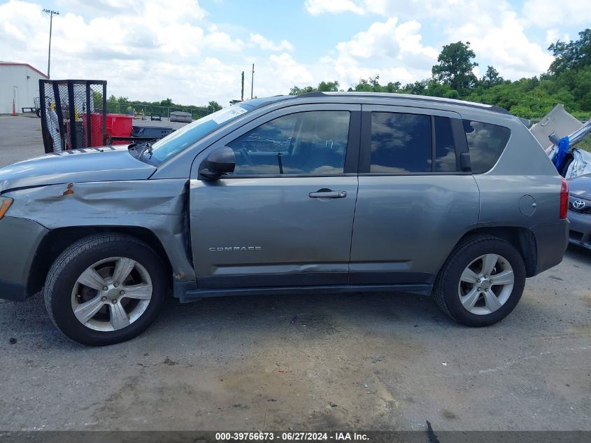 2014 Jeep Compass Sport VIN: 1C4NJDBB8ED591400 Lot: 39756673