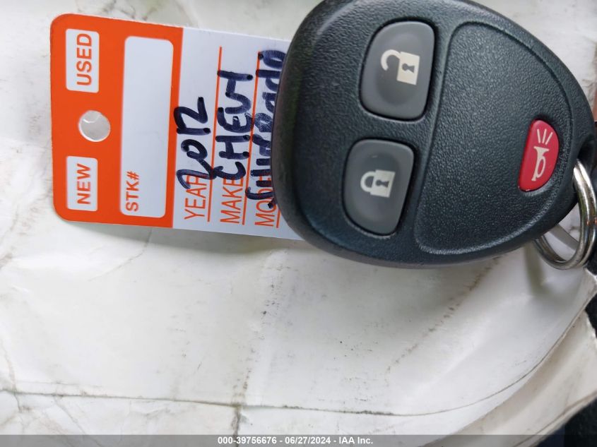 2012 Chevrolet Silverado 1500 Ls VIN: 1GCRCREA4CZ335623 Lot: 39756676