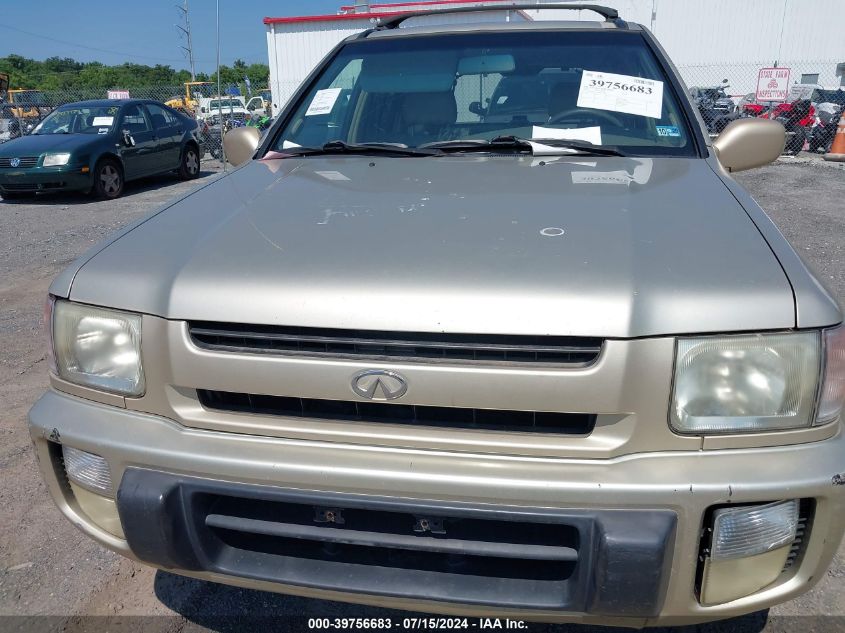 2000 Infiniti Qx4 VIN: JNRAR07Y6YW075591 Lot: 39756683
