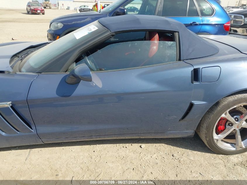 2012 Chevrolet Corvette Z16 Grand Sport W/3Lt VIN: 1G1YW3DW6C5107765 Lot: 39756709