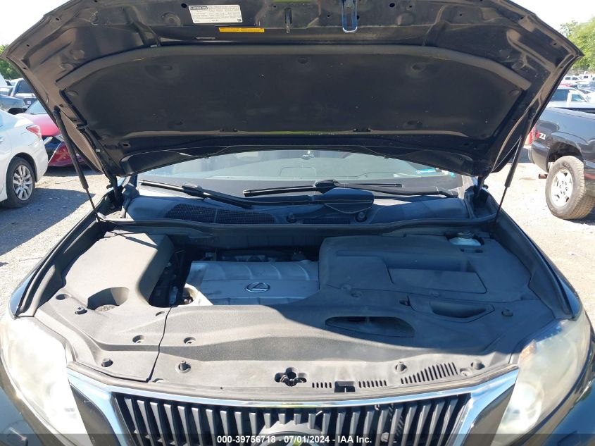 2011 Lexus Rx 350 VIN: JTJZK1BA9B2411852 Lot: 39756718