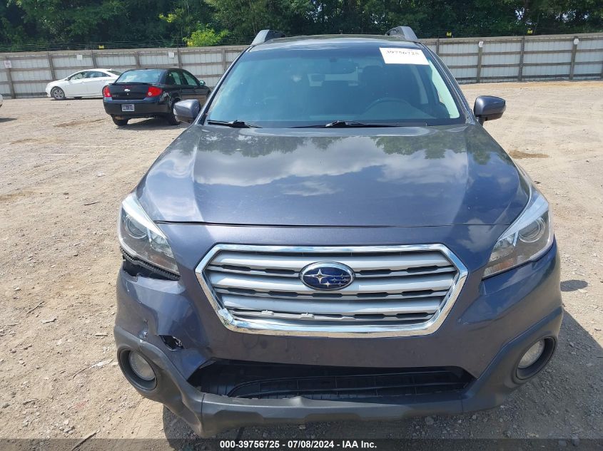 2016 Subaru Outback 2.5I Limited VIN: 4S4BSBLC4G3224901 Lot: 39756725