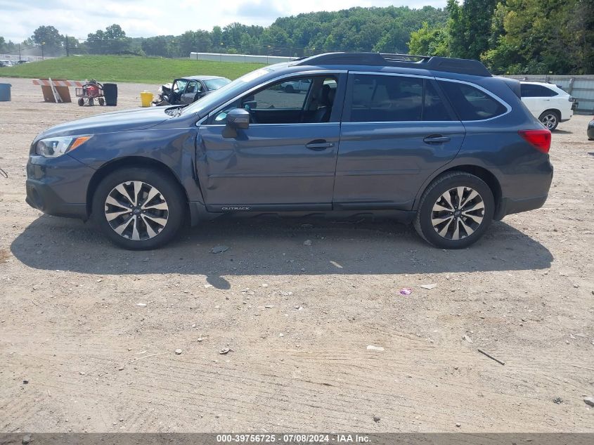 2016 Subaru Outback 2.5I Limited VIN: 4S4BSBLC4G3224901 Lot: 39756725