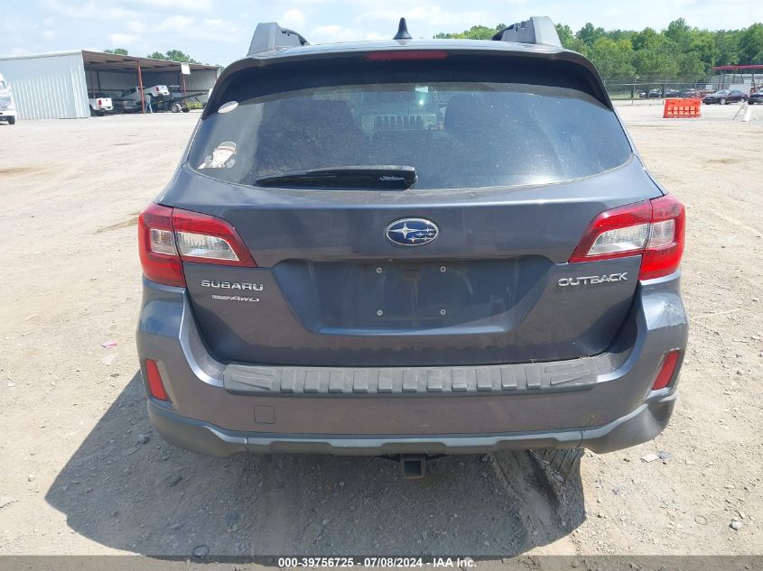 2016 Subaru Outback 2.5I Limited VIN: 4S4BSBLC4G3224901 Lot: 39756725