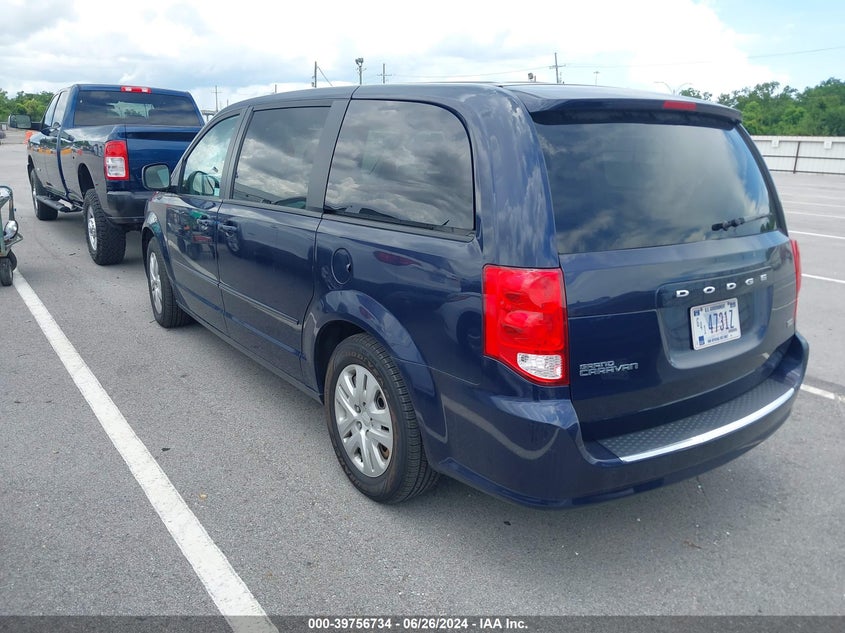 2014 DODGE GRAND CARAVAN SE - 2C4RDGBG3ER355451