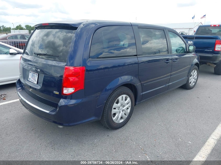 2014 DODGE GRAND CARAVAN SE - 2C4RDGBG3ER355451