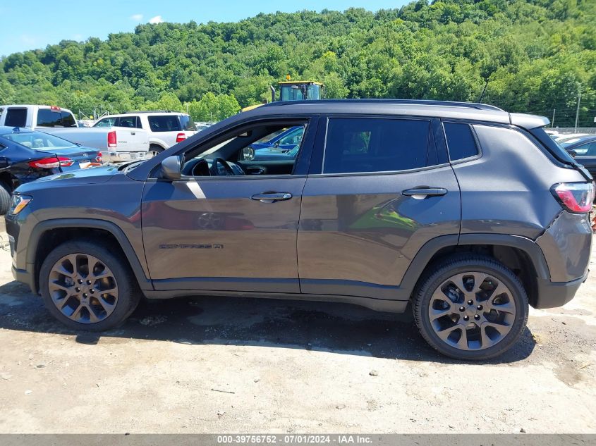 2021 Jeep Compass 80Th Anniversary 4X4 VIN: 3C4NJDEBXMT524950 Lot: 39756752