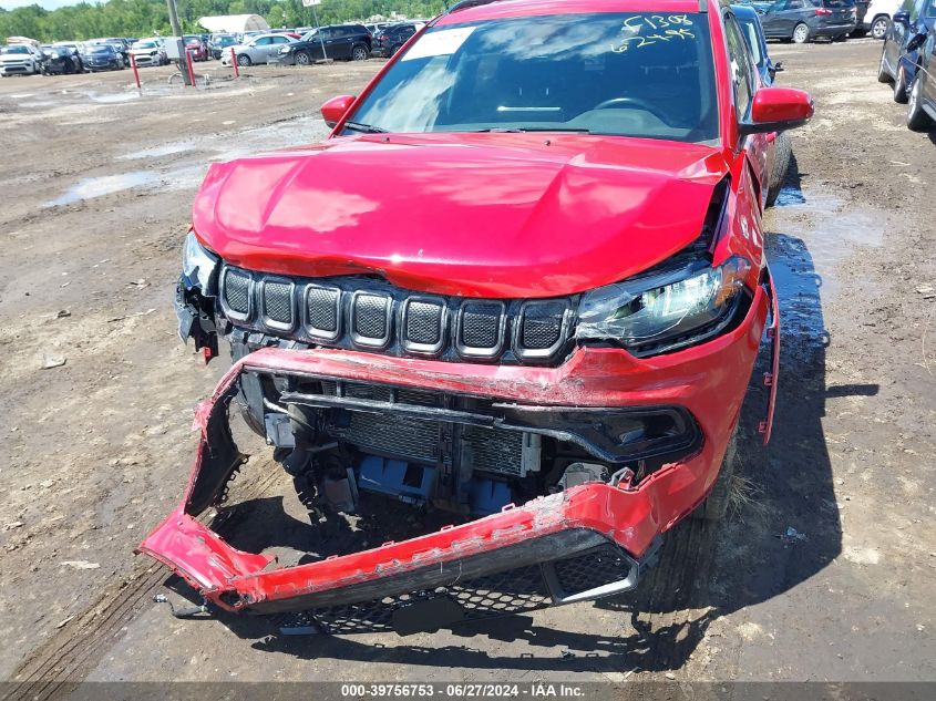 2022 Jeep Compass (Red) Edition 4X4 VIN: 3C4NJDCB9NT131994 Lot: 39756753