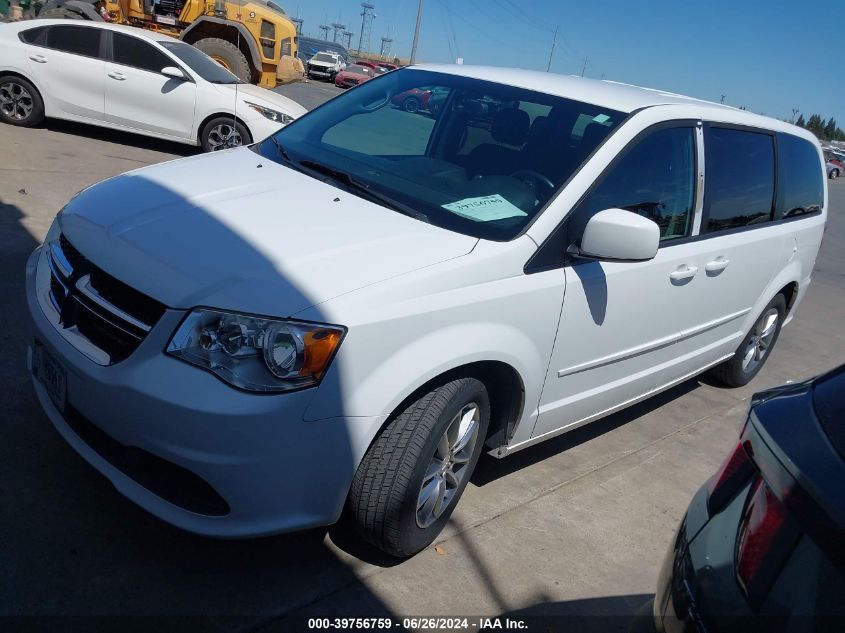 2016 Dodge Grand Caravan Se Plus VIN: 2C4RDGBG2GR383888 Lot: 39756759