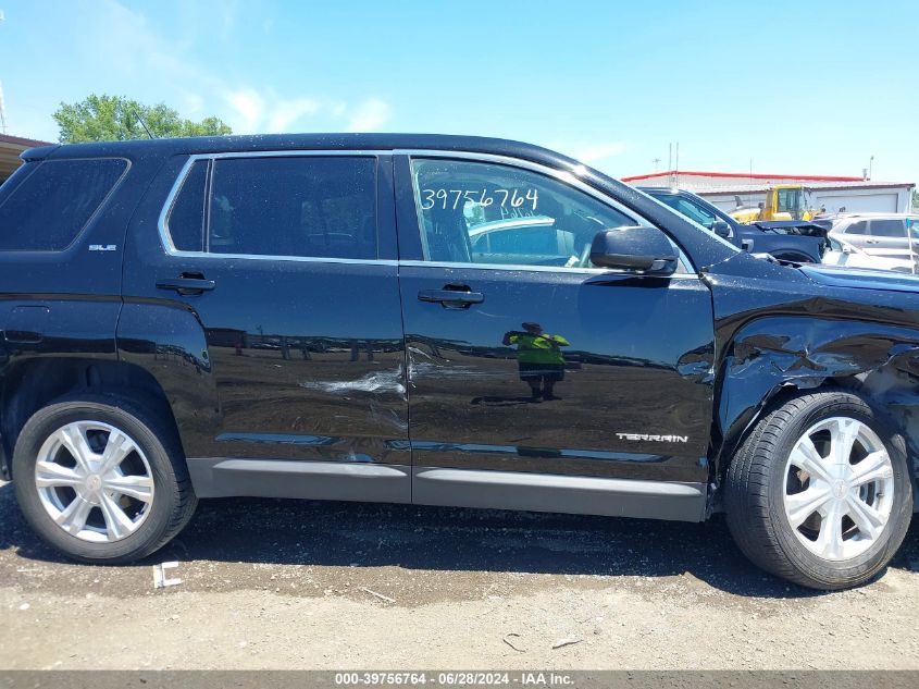 2017 GMC Terrain Sle-1 VIN: 2GKALMEK0H6290146 Lot: 39756764