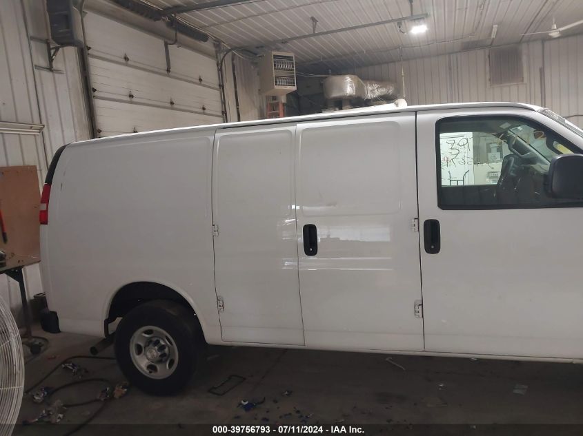 2021 Chevrolet Express Cargo Rwd 2500 Regular Wheelbase Wt VIN: 1GCWGAFP8M1287040 Lot: 39756793