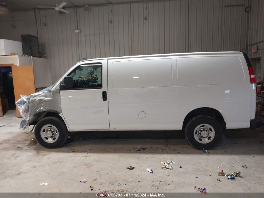 2021 Chevrolet Express Cargo Rwd 2500 Regular Wheelbase Wt VIN: 1GCWGAFP8M1287040 Lot: 39756793