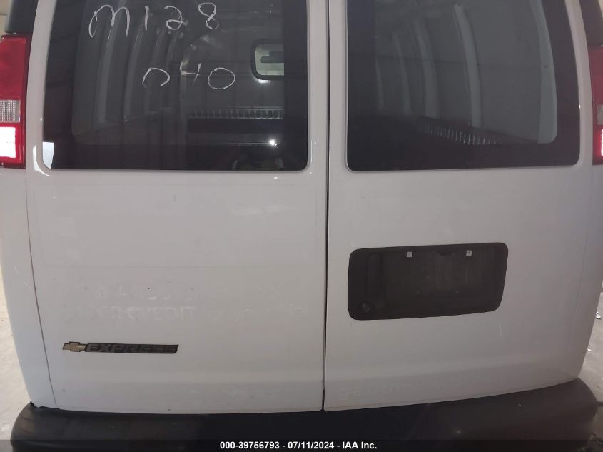 2021 Chevrolet Express Cargo Rwd 2500 Regular Wheelbase Wt VIN: 1GCWGAFP8M1287040 Lot: 39756793