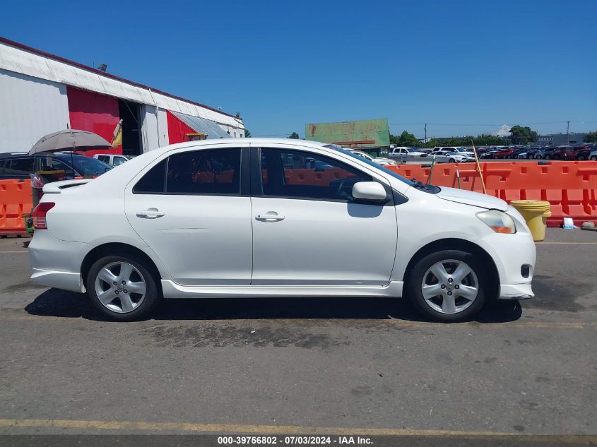 2008 Toyota Yaris S VIN: JTDBT923181239610 Lot: 39756802