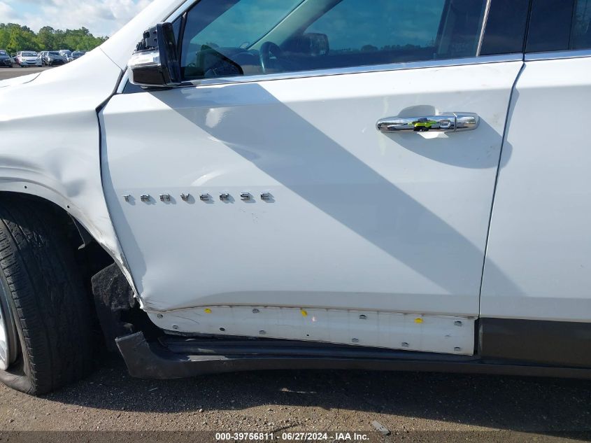 2018 Chevrolet Traverse Lt VIN: 1GNEVGKW6JJ253487 Lot: 39756811