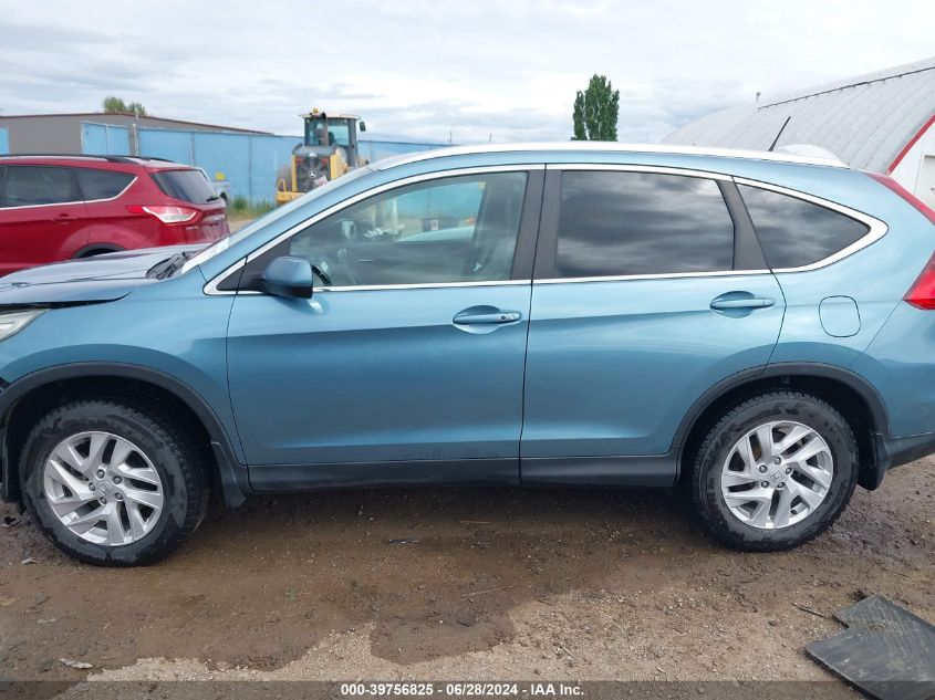 2015 Honda Cr-V Ex-L VIN: 2HKRM4H73FH672943 Lot: 39756825