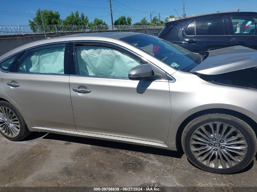 2016 Toyota Avalon Limited VIN: 4T1BK1EB8GU225896 Lot: 39756839