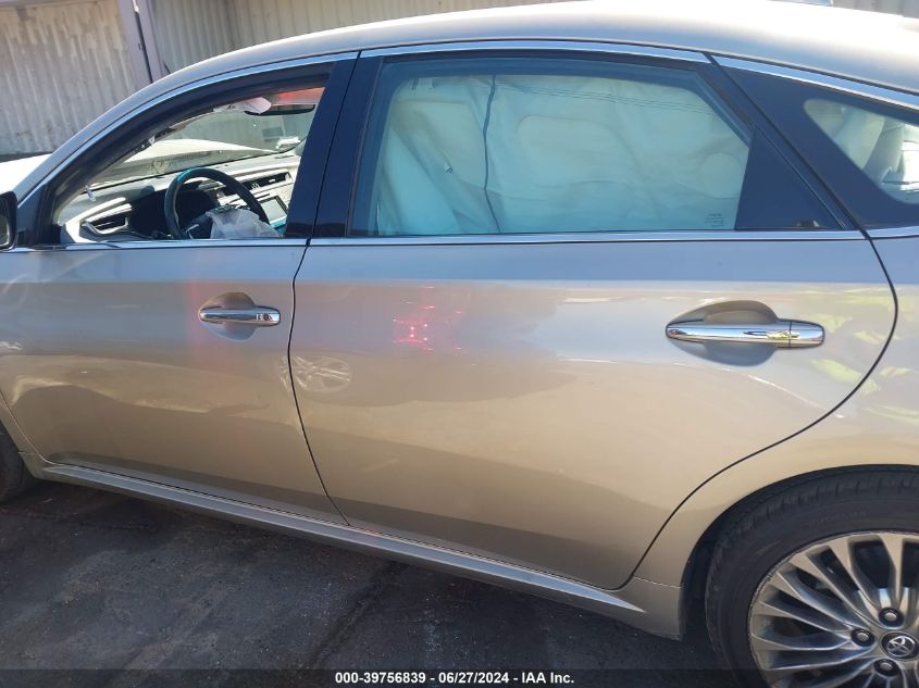 2016 Toyota Avalon Limited VIN: 4T1BK1EB8GU225896 Lot: 39756839