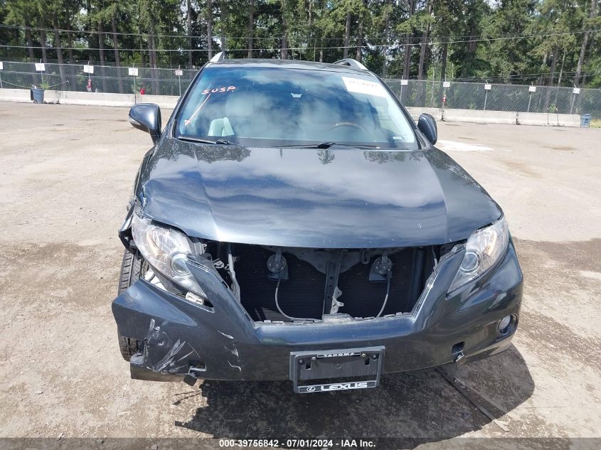 2011 Lexus Rx 350 VIN: 2T2BK1BA2BC099410 Lot: 39756842