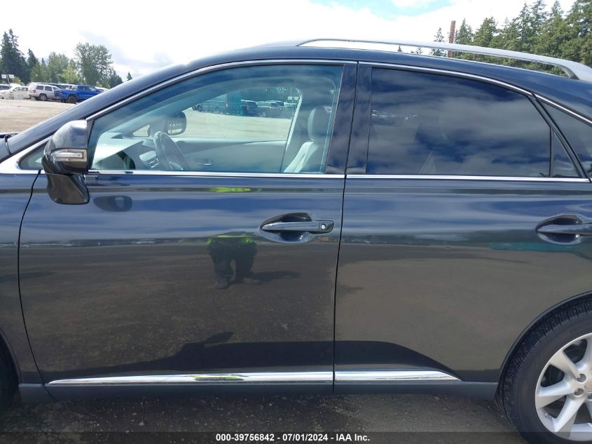 2011 Lexus Rx 350 VIN: 2T2BK1BA2BC099410 Lot: 39756842