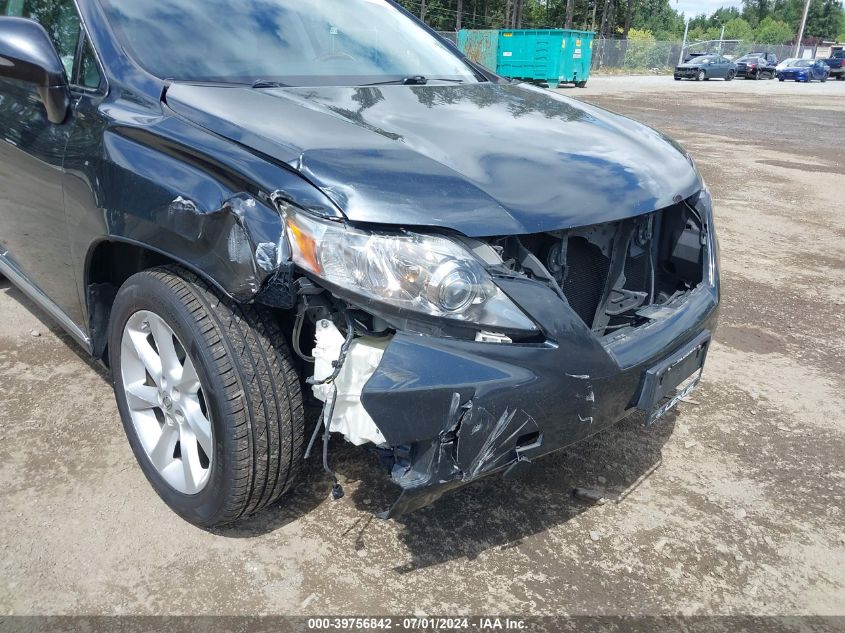 2011 Lexus Rx 350 VIN: 2T2BK1BA2BC099410 Lot: 39756842