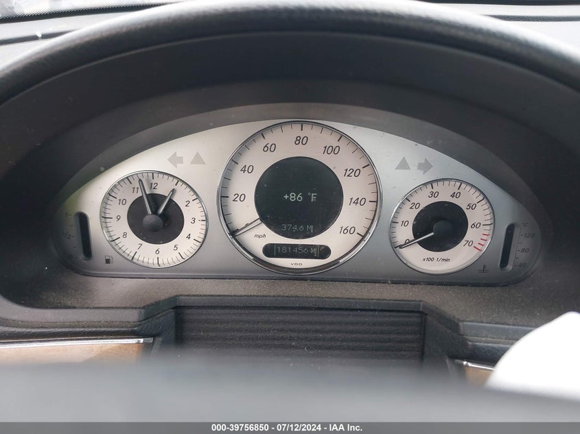 2008 Mercedes-Benz E 350 VIN: WDBUF56X18B295822 Lot: 39756850