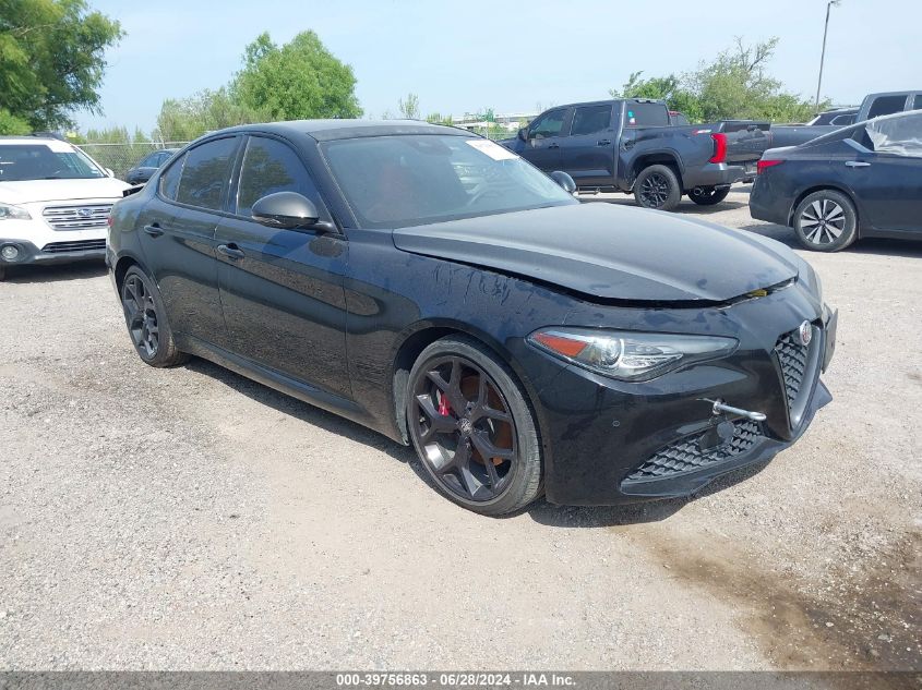 2020 Alfa Romeo Giulia Ti Rwd VIN: ZARFAMBN4L7626854 Lot: 39756863