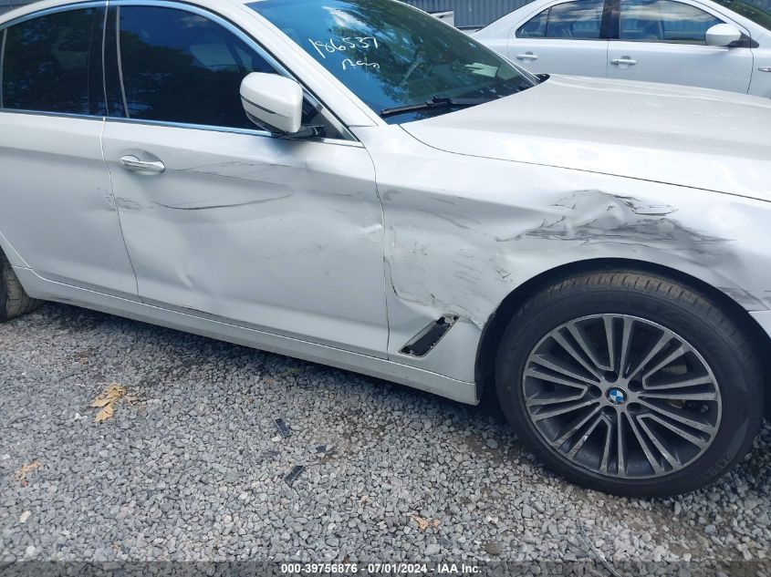 2019 BMW 530I xDrive VIN: WBAJA7C53KWW00462 Lot: 39756876