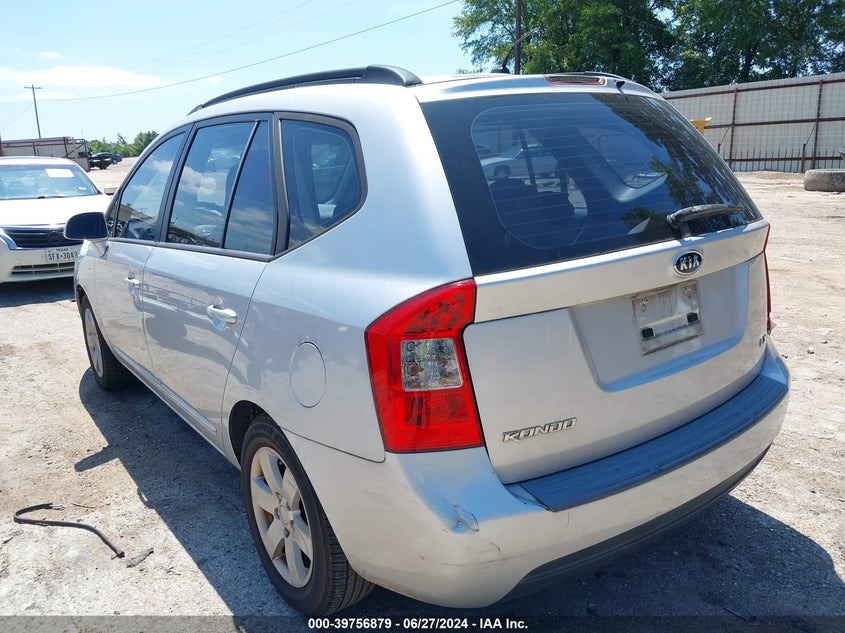 2008 Kia Rondo Lx VIN: KNAFG525287148663 Lot: 39756879