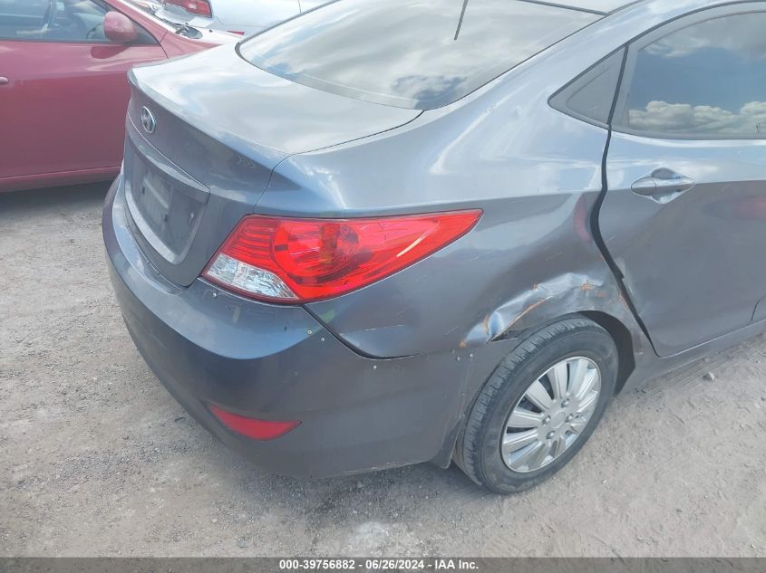 2014 Hyundai Accent Gls VIN: KMHCT4AE2EU732437 Lot: 39756882