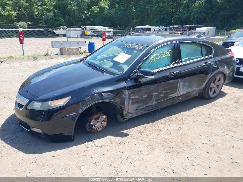 2012 Acura Tl 3.7 VIN: 19UUA9F2XCA009039 Lot: 39756888