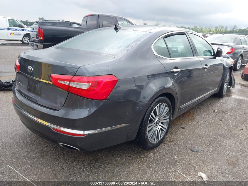 2015 Kia Cadenza Premium/Limited VIN: KNALN4D72F5184735 Lot: 39756890