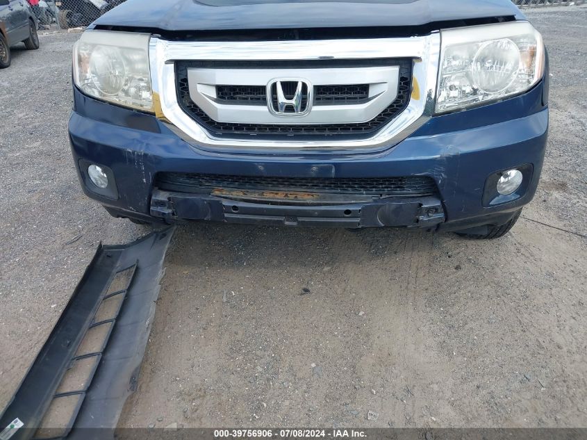 2011 Honda Pilot Ex-L VIN: 5FNYF4H53BB038643 Lot: 39756906