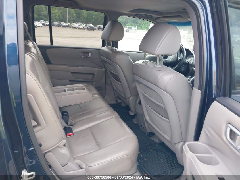 2011 Honda Pilot Ex-L VIN: 5FNYF4H53BB038643 Lot: 39756906