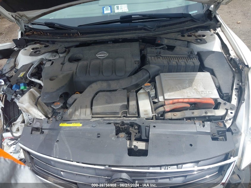 2011 Nissan Altima Hybrid VIN: 1N4CL2AP1BC185470 Lot: 39756908