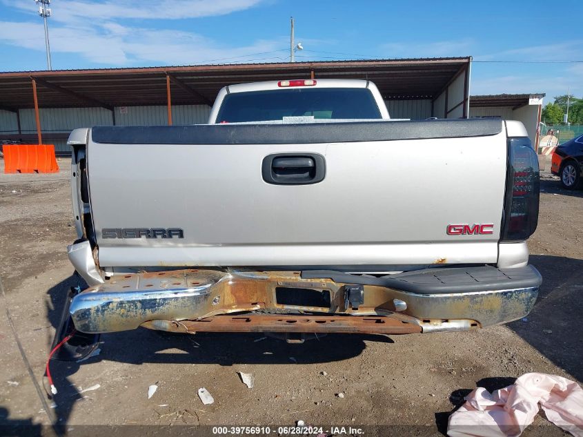 2006 GMC Sierra 1500 Work Truck VIN: 3GTEC14X26G214549 Lot: 39756910