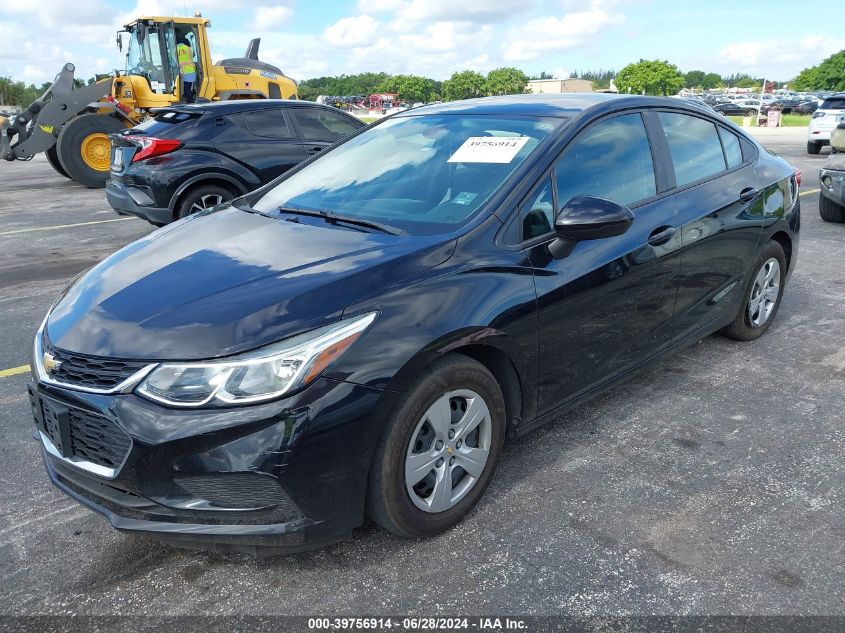 2017 Chevrolet Cruze Ls VIN: 1G1BC5SM1H7257824 Lot: 39756914