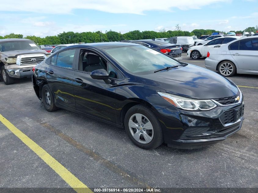 2017 Chevrolet Cruze Ls VIN: 1G1BC5SM1H7257824 Lot: 39756914