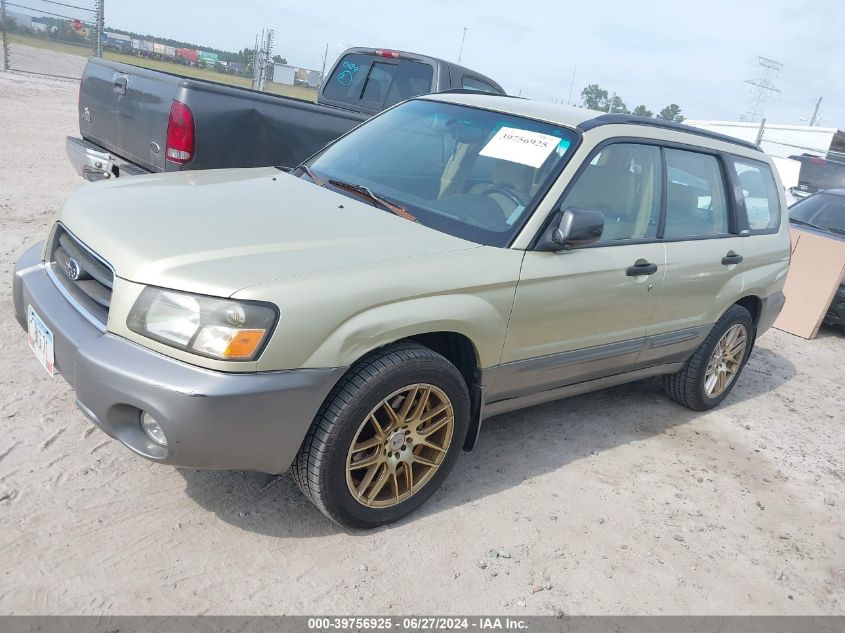 2003 Subaru Forester Xs VIN: JF1SG65603H746089 Lot: 39756925