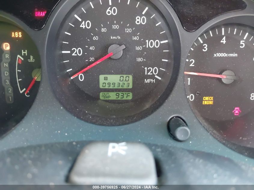 2003 Subaru Forester Xs VIN: JF1SG65603H746089 Lot: 39756925