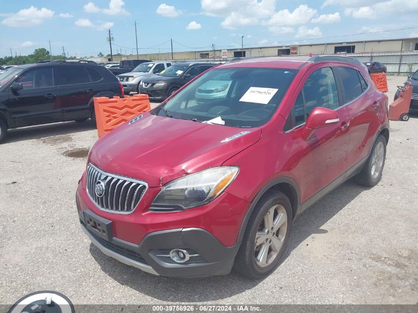 2016 Buick Encore Convenience VIN: KL4CJBSB0GB691026 Lot: 39756926