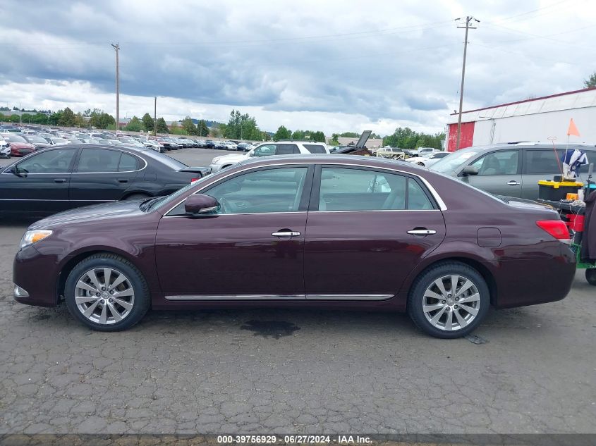 2011 Toyota Avalon Limited VIN: 4T1BK3DB2BU436887 Lot: 39756929